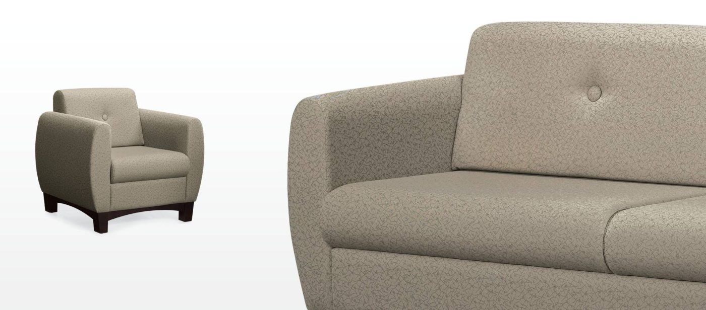 global prairie series reception lounge seating chair