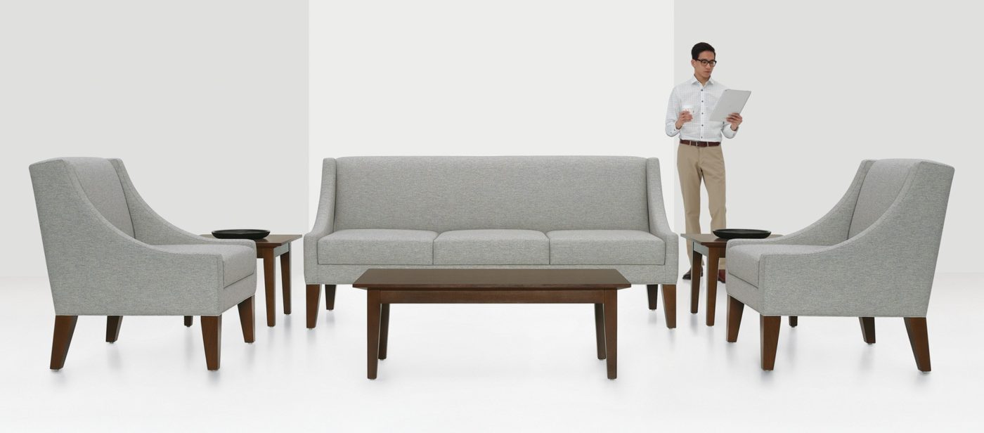 global vitrola SERIES reception lounge seating chair