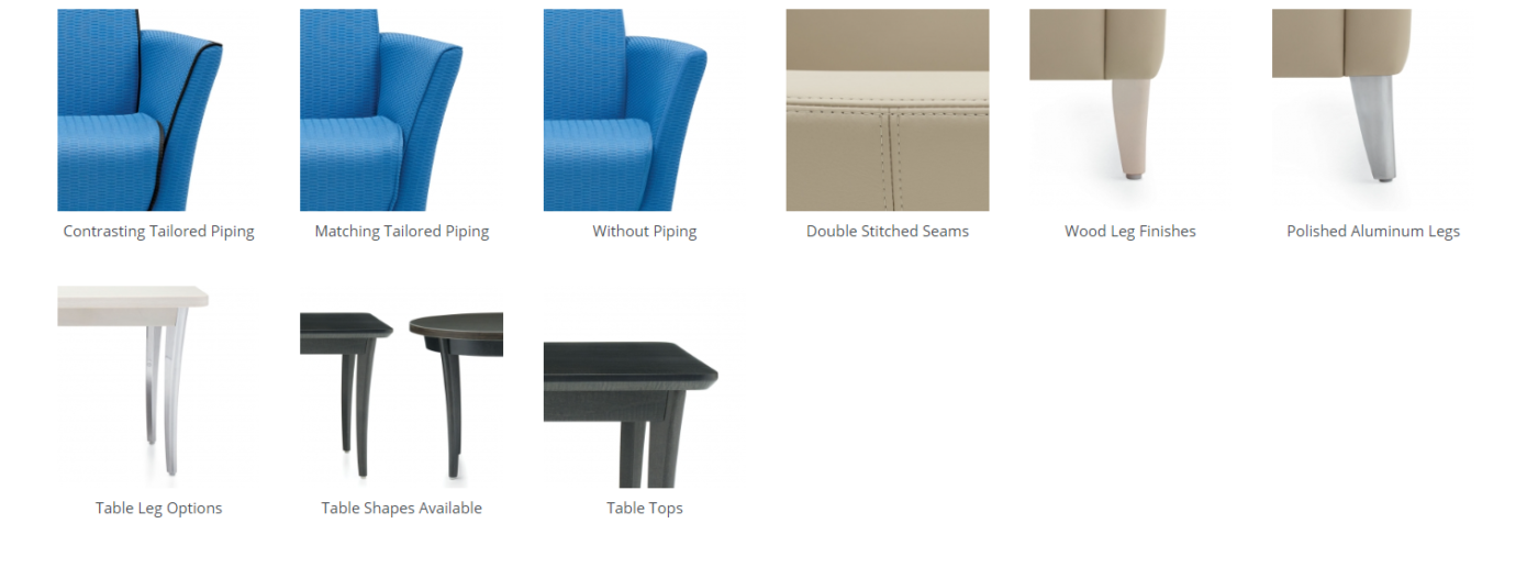 camino seating features