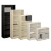 steel bookcase