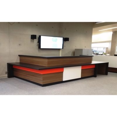 custom reception desks