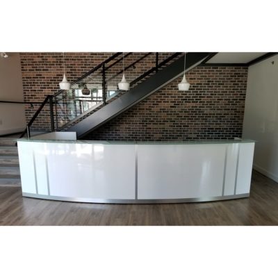 custom reception desks