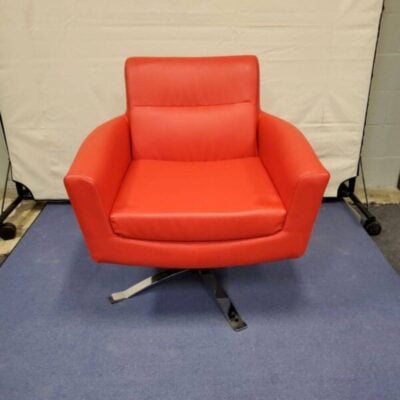 Red Lounge Chair