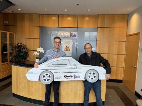 Feroze at Kirmac cares for kids